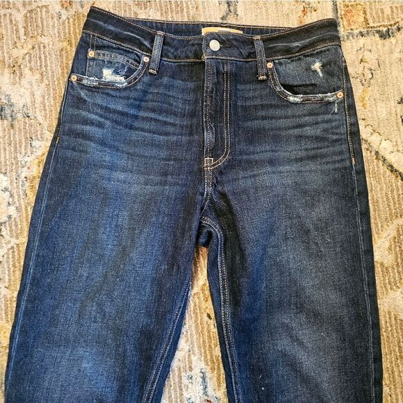 Maurices cheeky taper ankle jeans, high rise, sz 10 with 27" inseam, like new - Picture 4 of 5